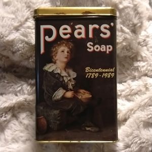 Vintage 1989 Pears Soap Collectable Tin